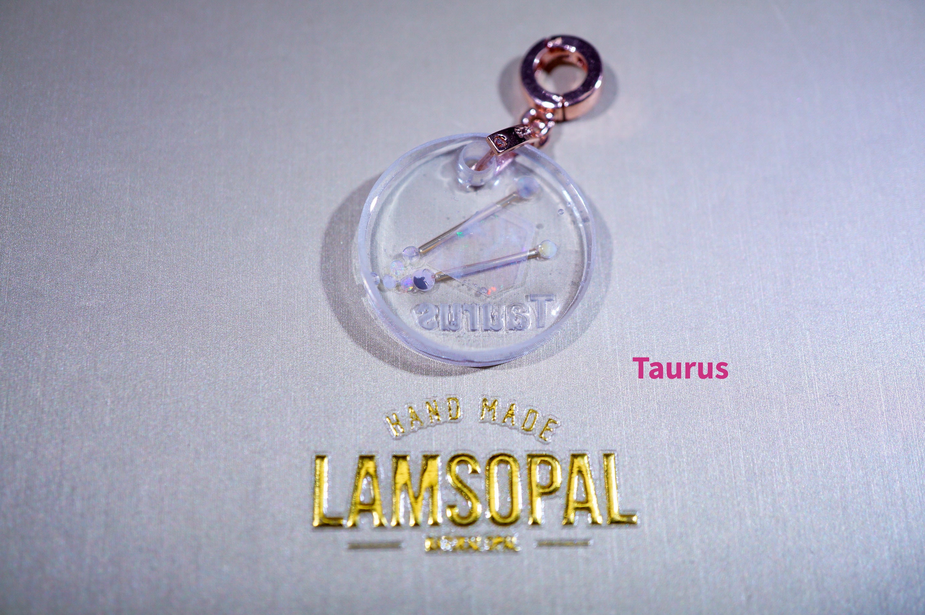 Handmade Astronomy Opal Pendant Necklace, Mined from Coober Pedy, Australia